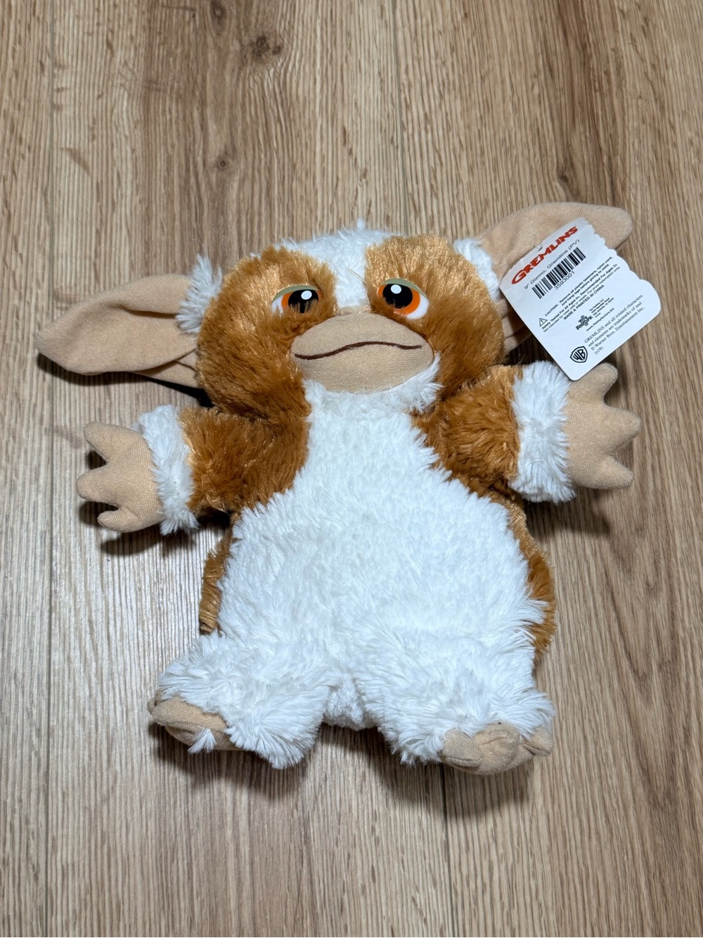 Gremlins Gizmo Plush 9 in Mogwai Stuffed Animal Toy Factory Warner Bros NWT